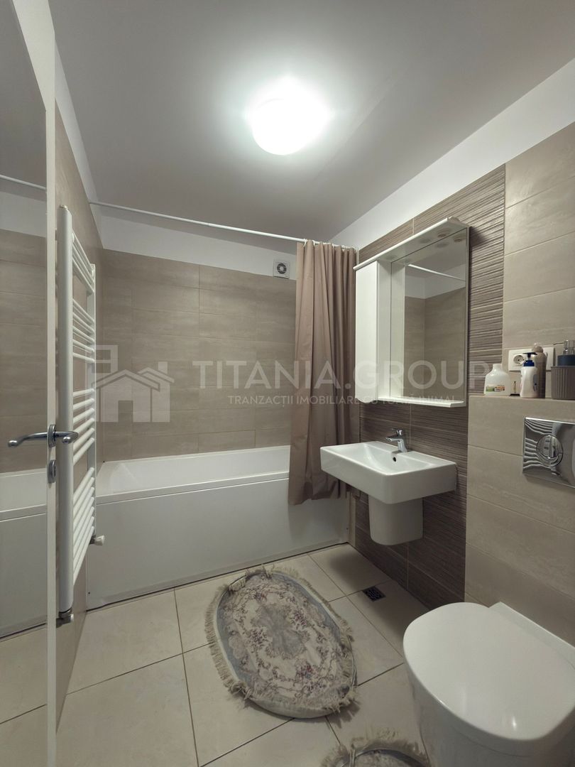 Apartament cu 2 camere, mobilat si utilat - langa mall Coresi - Poză 7