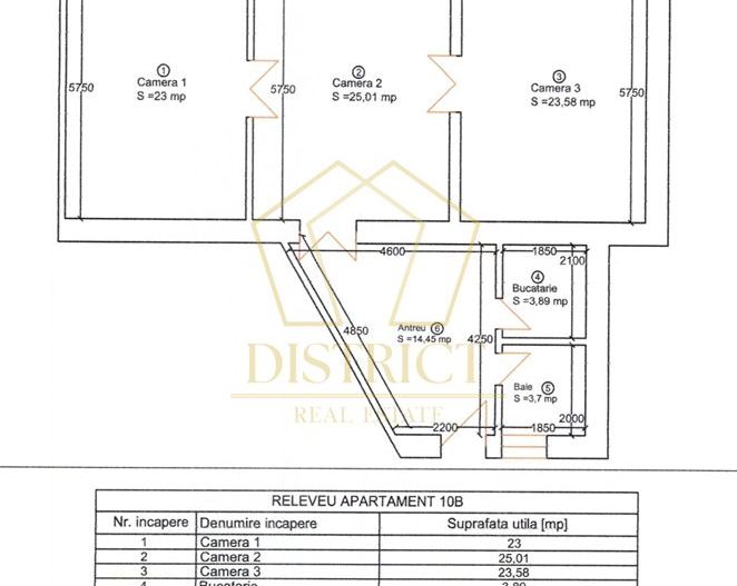 Spațiu cu poveste 190 mp, 5 camere | Ultracentral - Schiță 13