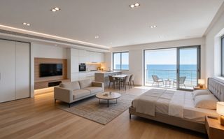 COSTINESTI( COD 05) - Apartament 3 Camere cu Vedere Frontală la Mare - Poză 3