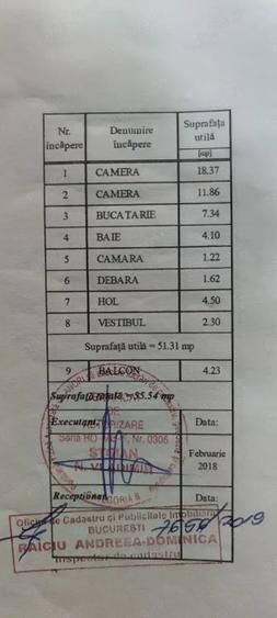 De vanzare Apartament 2 camere Sebastian sector 5 - Poză 9