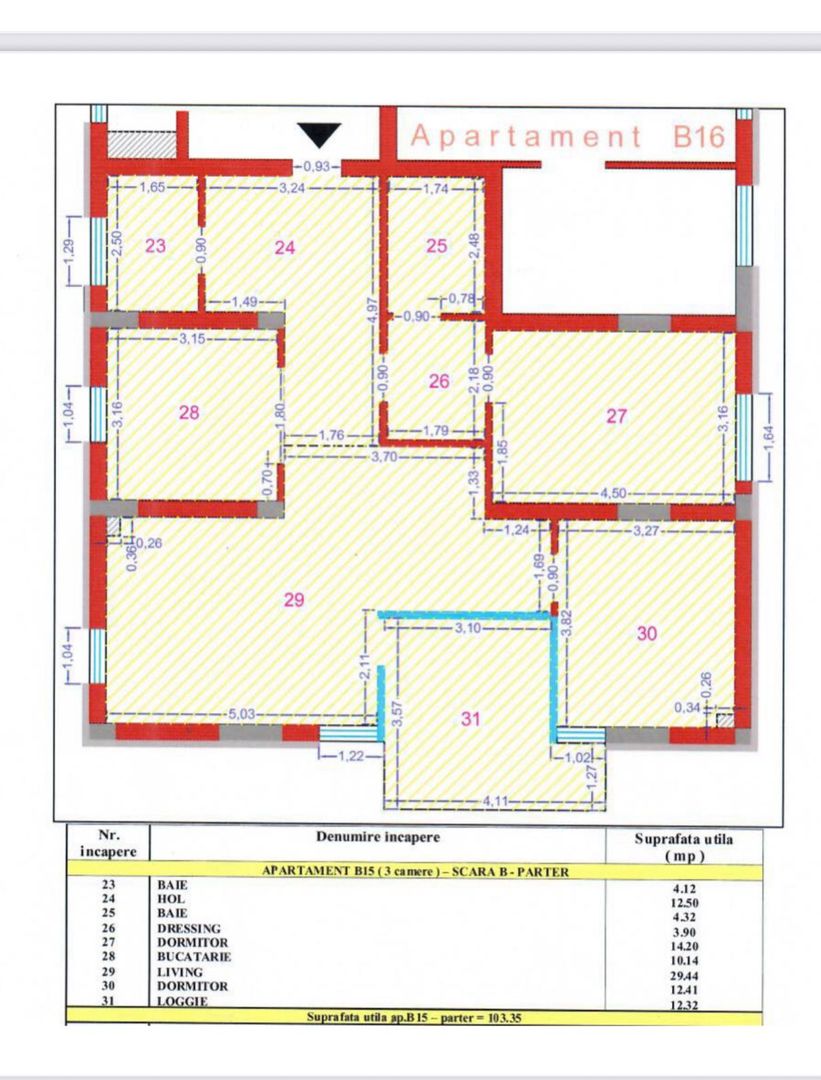 Apartament 3 Camere spatios | Pipera | Gradina | 1 loc de parcare - Poză 18