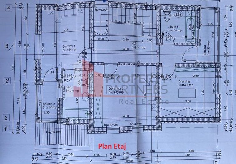 Casa vila | Buftea | Parcul cu Flori - Schiță 29