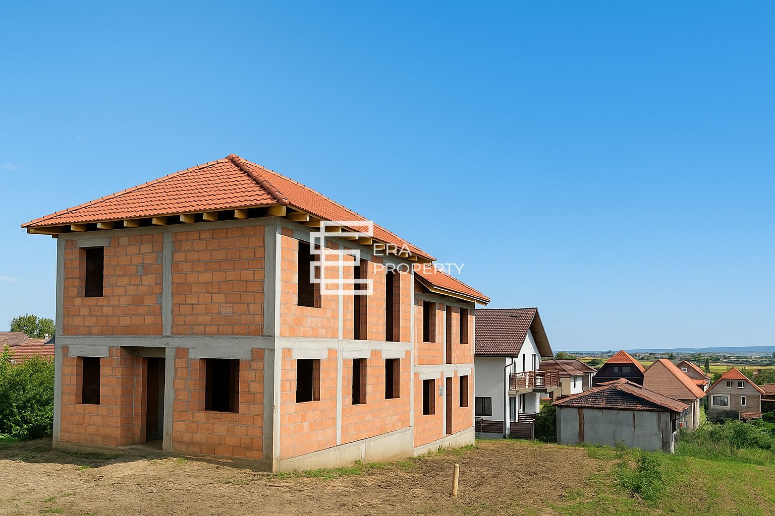 Duplex 4 Camere teren 300 mp  -Locație Centrală, Sura Mică - Poză 4