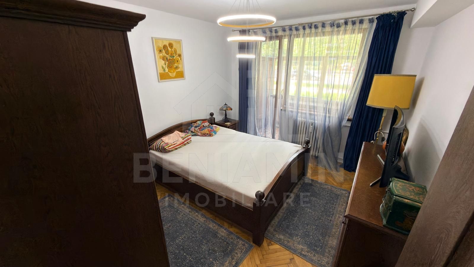 Apartament 3 camere Calea Bucuresti parter mobilat si utilat 56mp - Poză 5