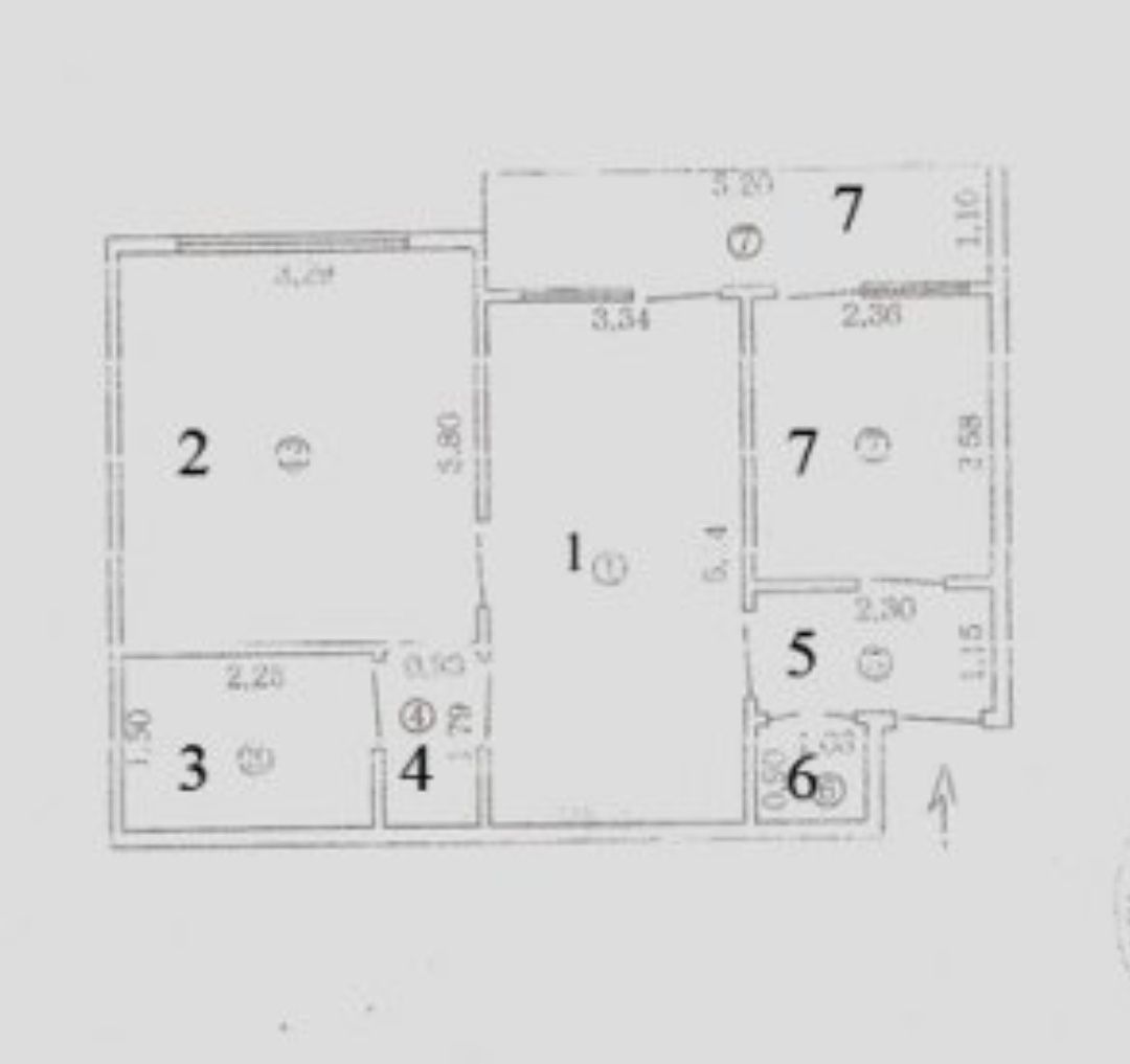 Apartament 2 camere, Tiglina3 - Poză 2