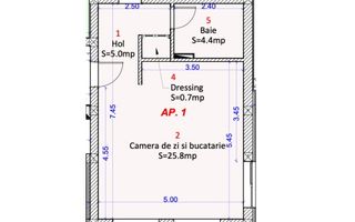 Apartament 2 camere - Selimbar Sibiu - Schiță 16