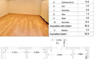 3 Camere Semidecomandat- Etaj intermediar-Zona Alexandru cel Bun - Poză 13