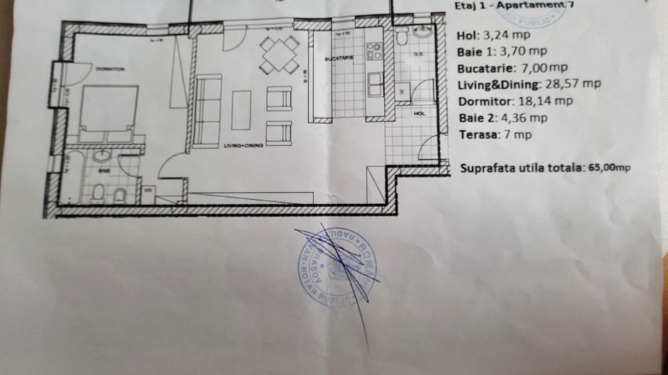 Bloc nou, zona de case, 2 camere cu 2 băi, Comision 0% - Poză 16