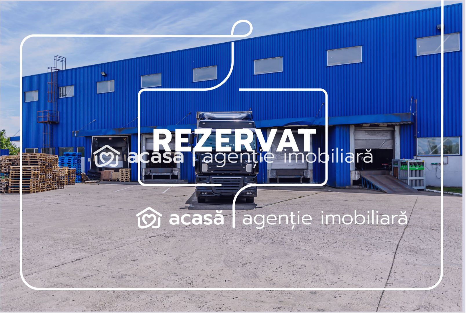 REZERVAT: Hală industrială cu platformă betonată - Poză 1