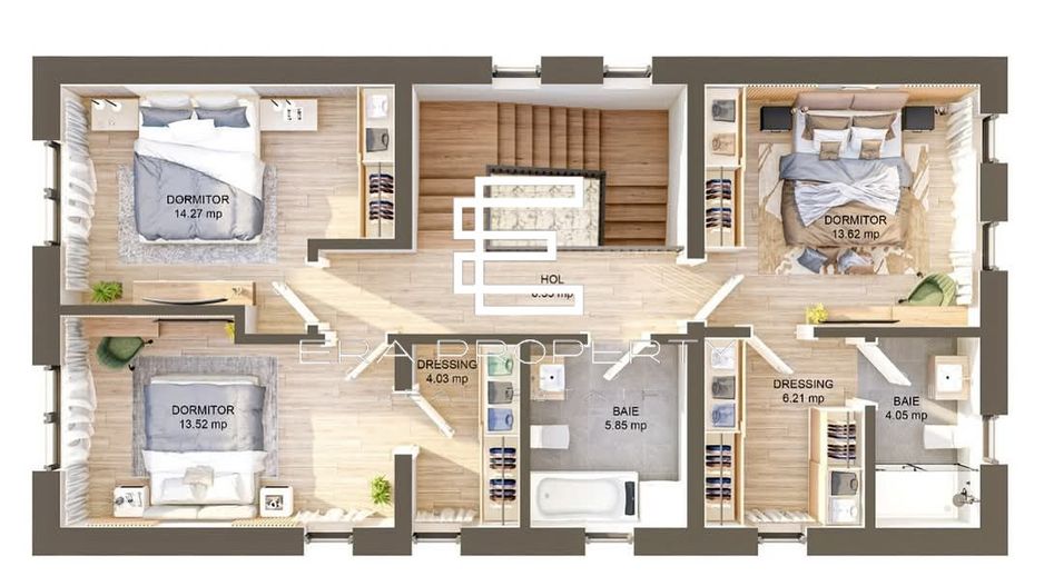 Casa individuala teren 470 mp, zona Tineretului Sibiu - Schiță 6