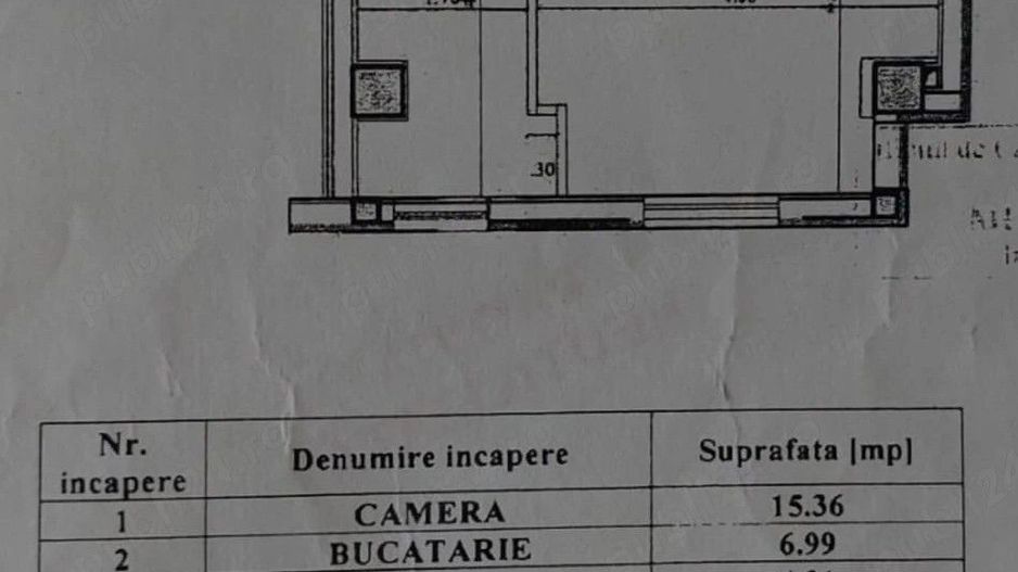 Garsonieră 30,7 mp, centrală proprie, bloc 2013, metrou M3 - Poză 5