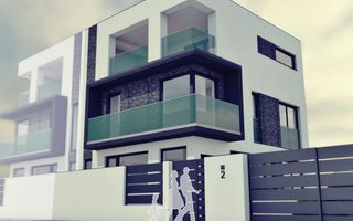 Casa MODERNA cu etaj RETRAS, zona Triajului, Selimbar - Poză 12