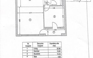 2 camere Emerald Residence | Loc parcare | Comision 0% - Schiță 5
