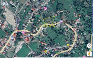 Teren intravilan 3214 mp  în Rucăr cu deschidere 56 m în DN73 - Poză 3