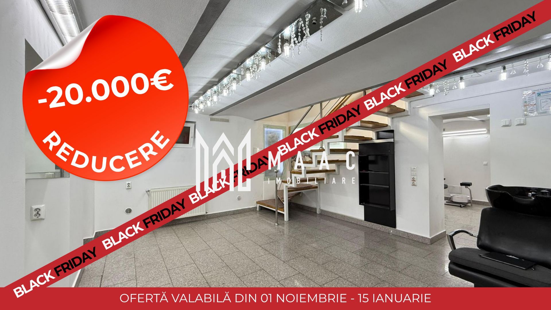 BLACK FRIDAY Spatiu comercial | Renovat | VAD | Ultracentral - Poză 1