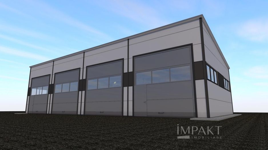 Teren Industrial 5800 mp cu PUD pentru 4 Hale – Centura Apahida - Poză 6