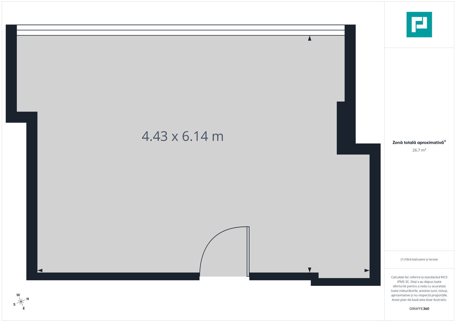 Spațiu de birouri de 26,41 mp, zona Aradului - Poză 4