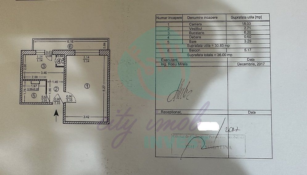 Garsoniera decomandata in bloc mixt - Poză 8