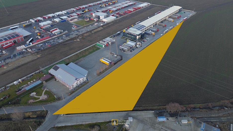 Teren Extravilan 10.200 mp – Zona Industriala Est Arad, Comision 0% - Poză 1