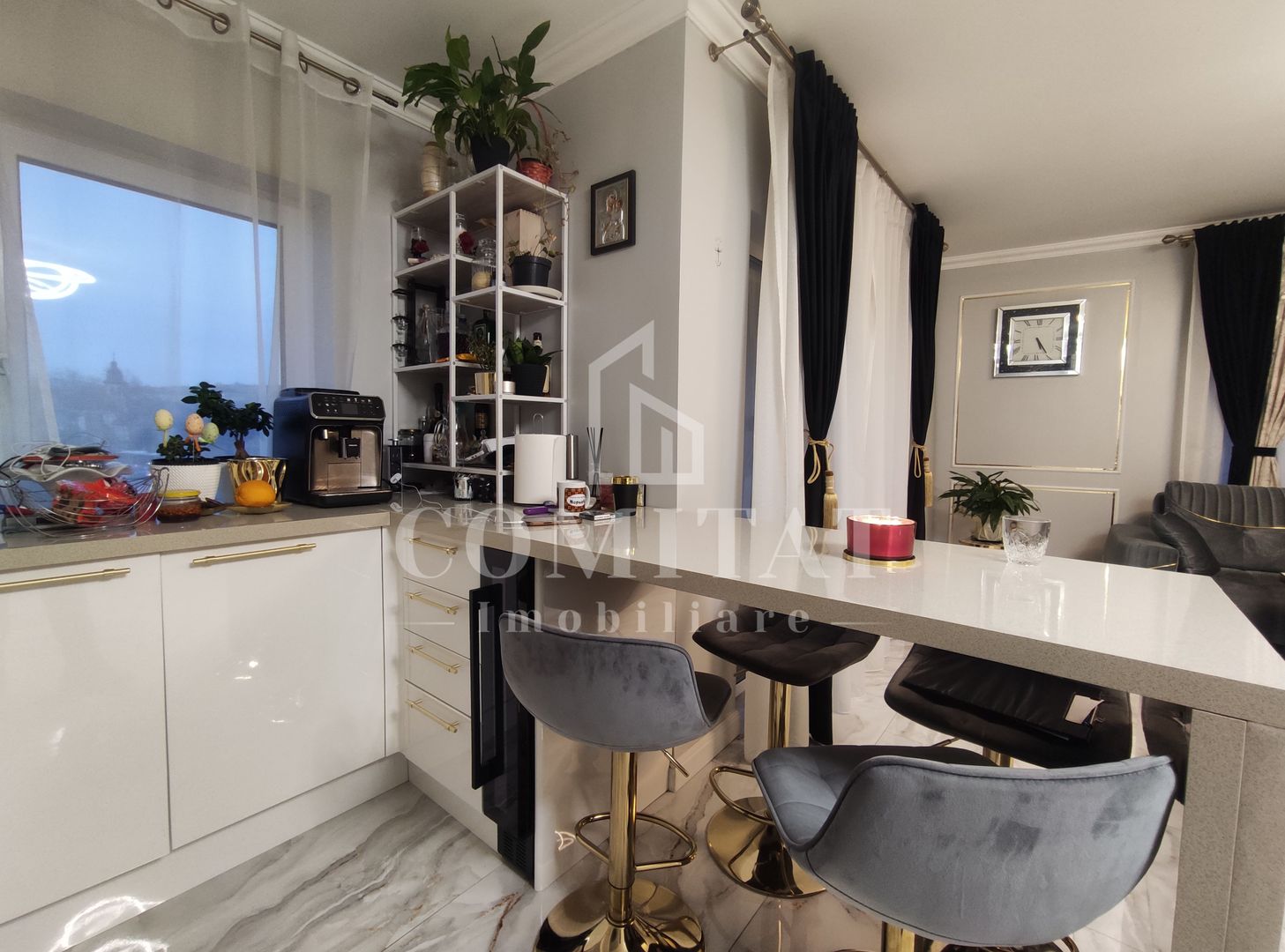 Apartament | 3 camere | Cartierul dambu rotund | zona Mega image - Poză 6