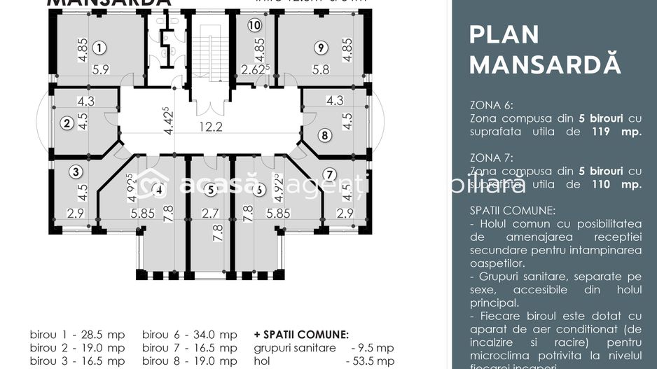 Arbema Office Arad. Birouri de închiriat - Poză 7