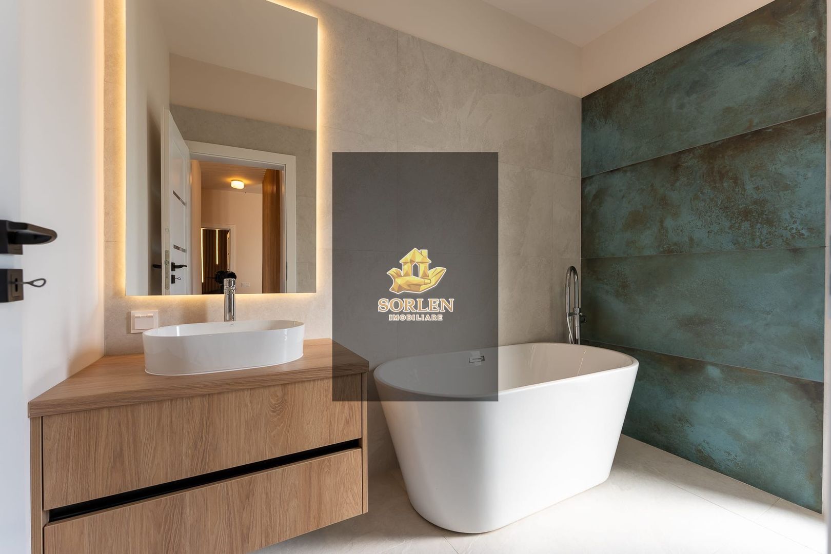 Duplex Premium de vânzare | La intrare în Chinteni - Poză 23