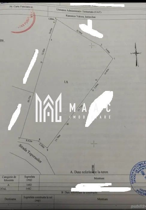 Teren intravilan Copacelu | 6km de centru Rm. Valcea - Poză 2