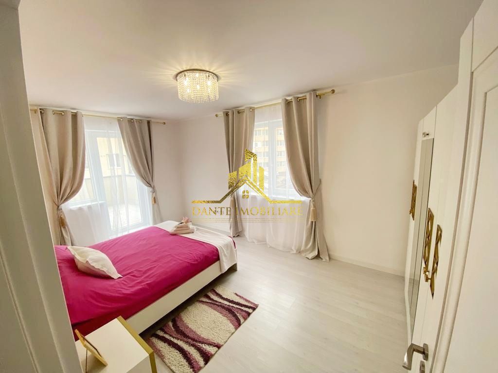 2 camere, mobilat lux, bloc nou, terasa, Floresti, Florilor - Poză 6