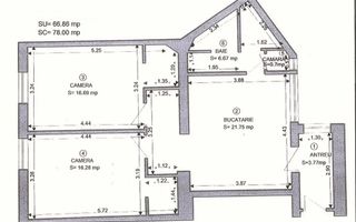Inchiriere 3 camere  ultracentral, str. Ep.Mihai Pavel, Oradea - Poză 14