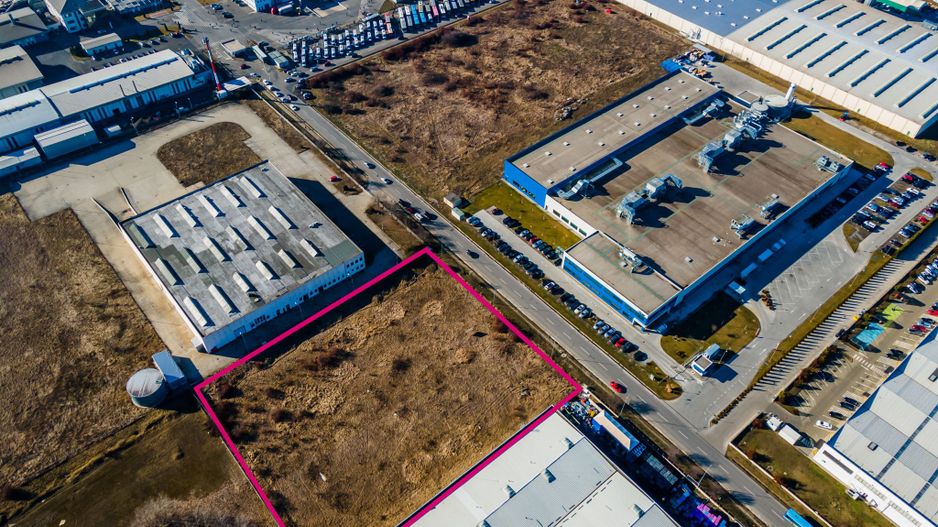 Teren 8500 mp construibil, zona industriala Vest. - Poză 6