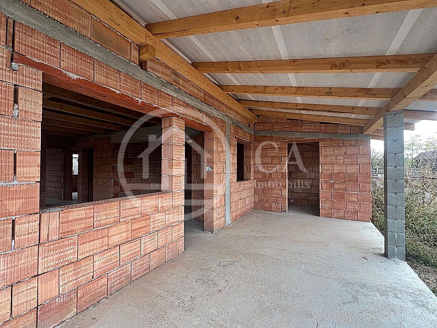 Teren si casa la rosu de vanzare in Biharia, Bihor - Poză 7