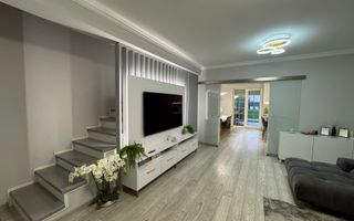 Casa in stil mediteranean, ultrafinisată 5 camere, 3 bai + curte. - Poză 3