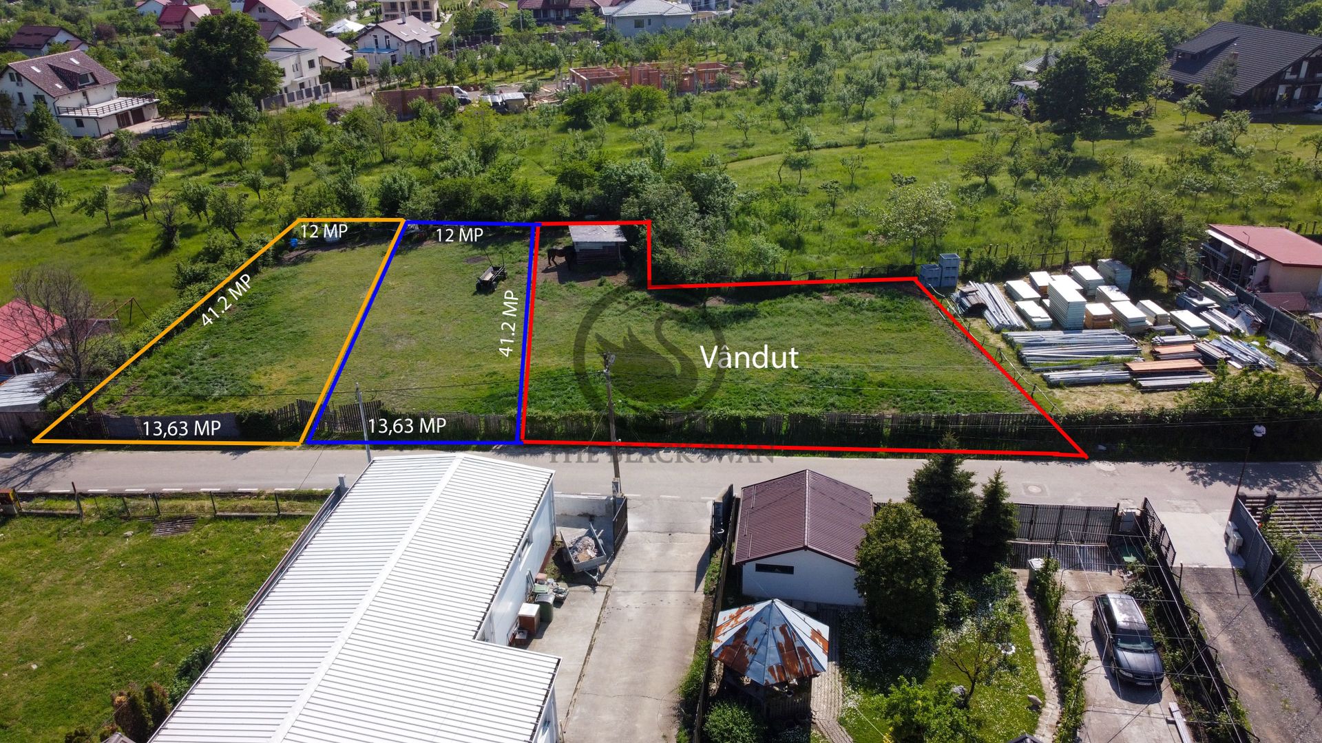 Teren intravilan | Optiuni 524 mp - 1048 mp | Cocosesti | Comision 0% - Poză 1