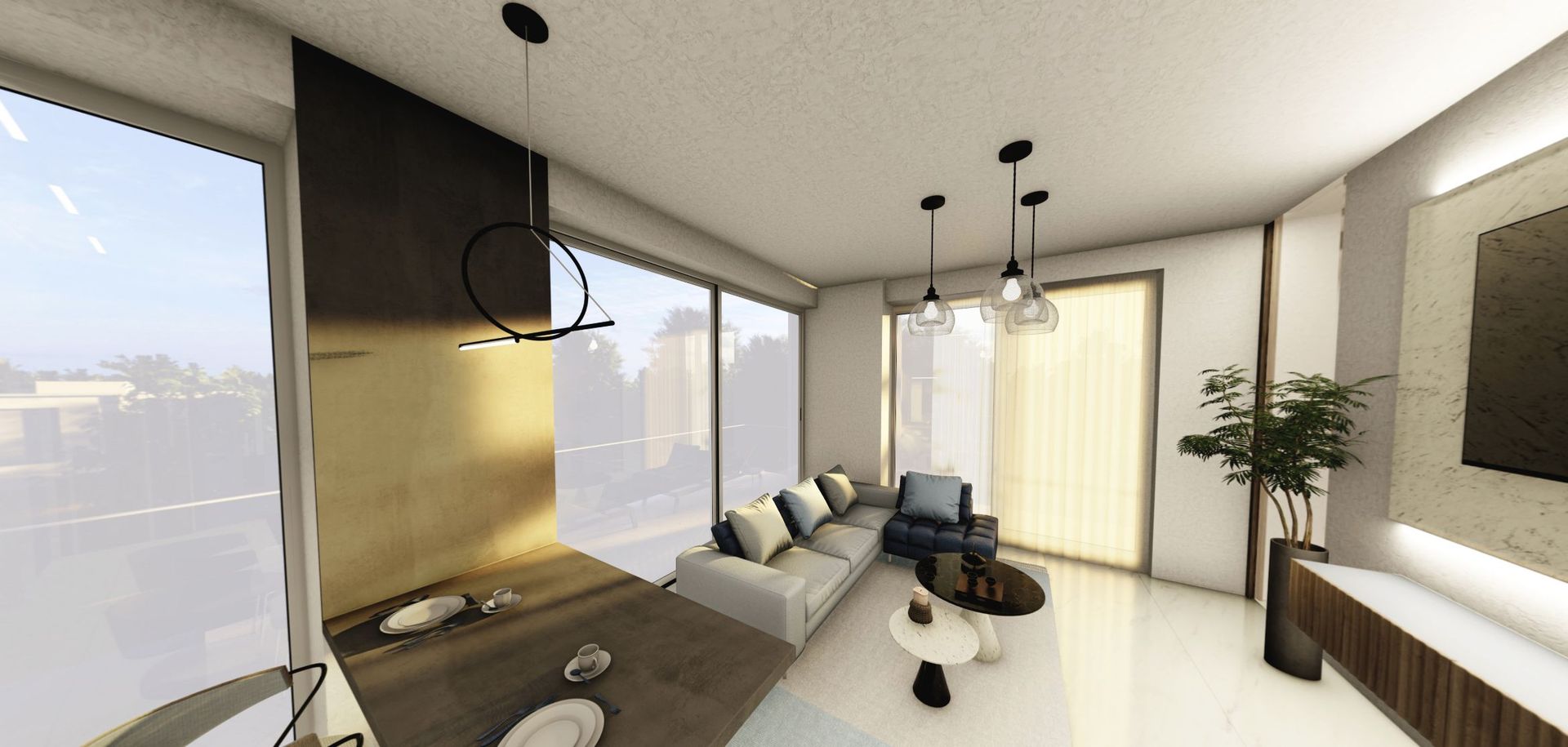 Dezvoltator vinde ap. 2 cam 52 mp Et. 5  An 2023  Comision 0% Mamaia Nord - Poză 9