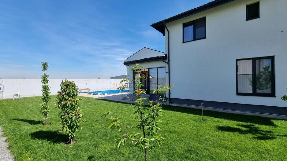 Vila individuala cu 5 camere si piscina, mobilata si utilata, Popesti - Poză 4