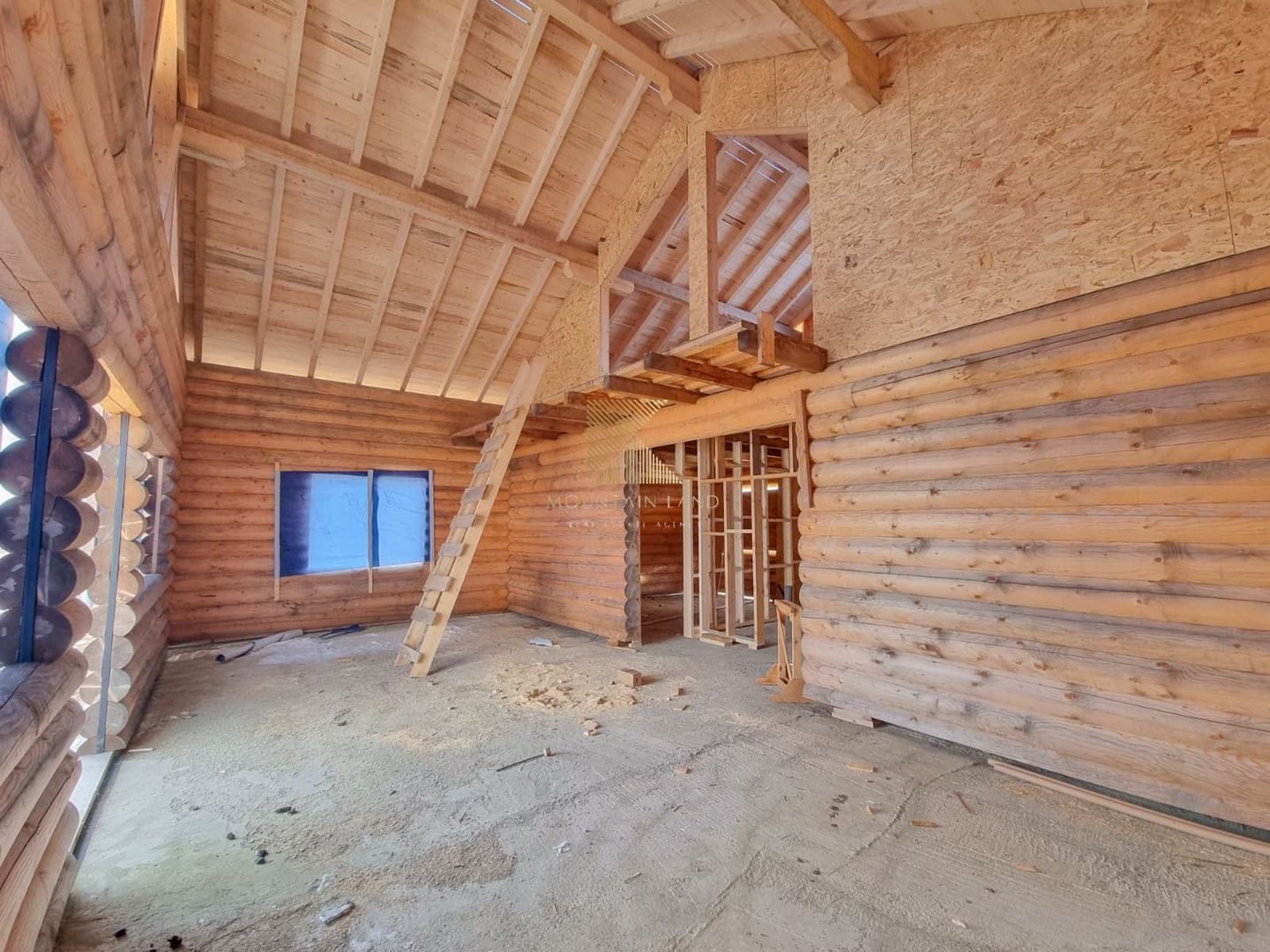 Cabana din bușteni la rosu pe teren 722 mp, Bod COMISION 0 - Poză 6