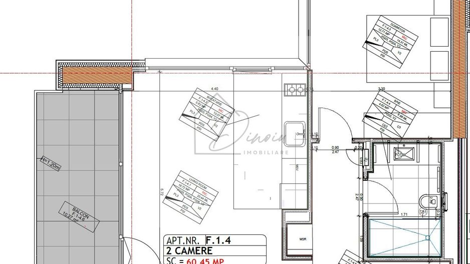 COMISION 0% Apartament 2 camere One Lake Club Floreasca - Poză 30
