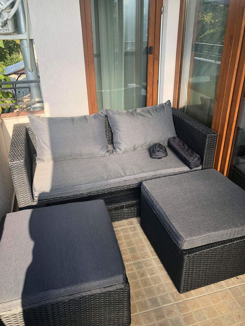 Chirie ap lux, 3 cam,2 bai,120mp mobilat/utilat/ 2loc parcare/terasa - Poză 11