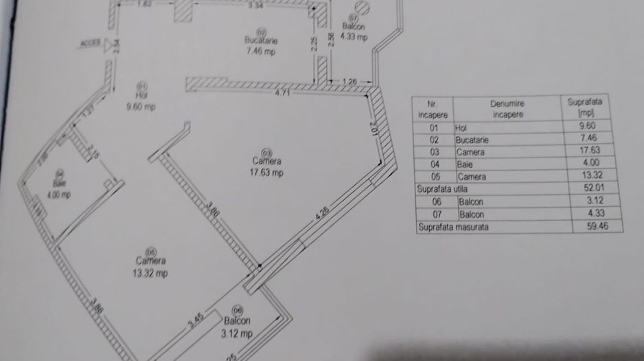 Apartament cu doua camere zona Matei Basarab - Poză 12