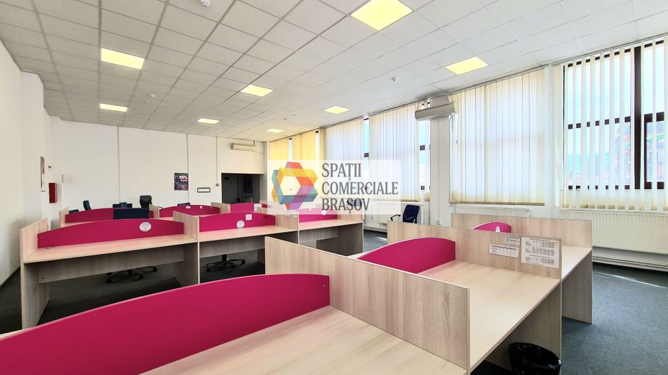 Spatiu birouri de închiriat Brasov - 130 mp # spatii-comerciale-brasov.ro - Poză 1