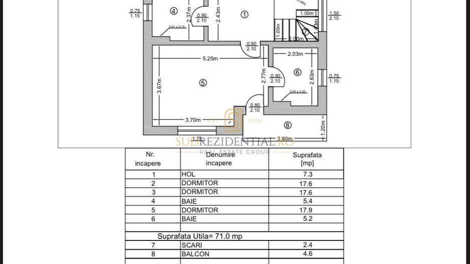Vila individuala de vanzare, 4 camere, 3 bai, central Comuna Berceni - Poză 8