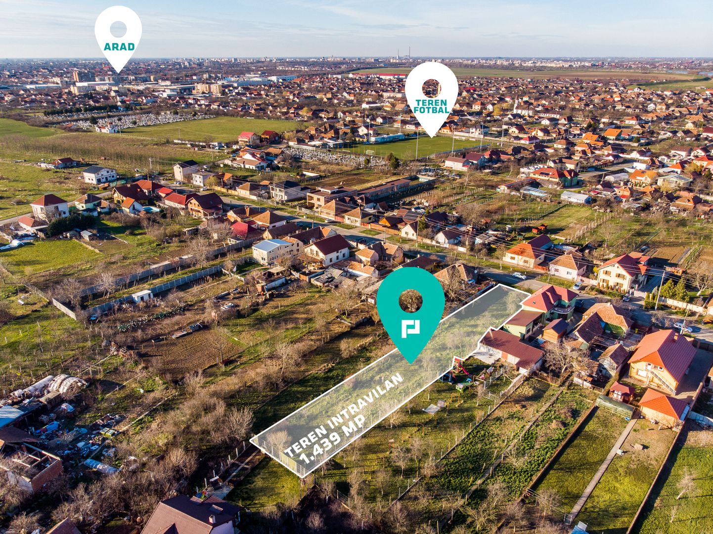 PREȚ REDUS!!! Teren intravilan în Sânicolaul Mic - Poză 3