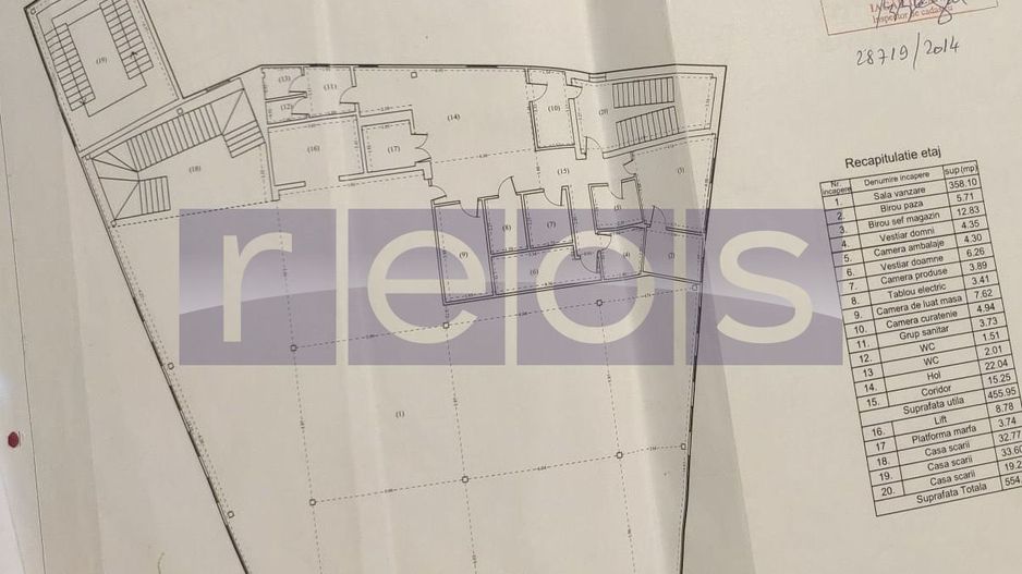 SPATIU COMERCIAL DE INCHIRIAT | ETAJ 1 | ZONA COLENTINA | VIZIBILITATE EXCELENTA - Schiță 7