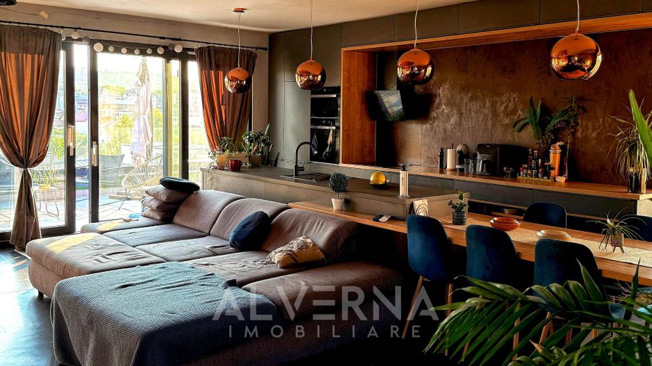 Penthouse 165mp cu terasa | 3 camere | 2 parcari acoperite | Borhanci - Poză 3