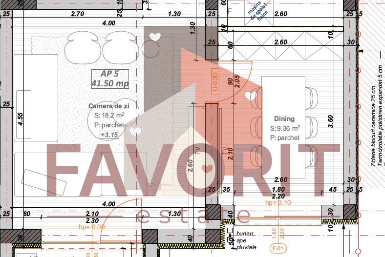 Compartimentare eficienta. Terasa generoasa. Finisaje la alegere. - Schiță 17