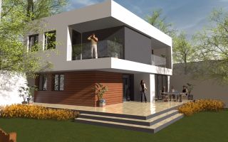 Vila individuală | Proiect nou | 474mp teren | Langa Lacul Morii - Poză 1