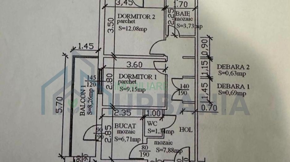 Apartament 3 camere renovat, Tomesti – vanzare - Poză 5