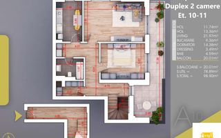 Apartament 2 Camere Spatios-Finalizat-Theodor Pallady - Poză 1