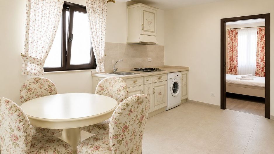 Apartament cu 2 camere la mansardă, complet mobilat și utilat - Poză 1