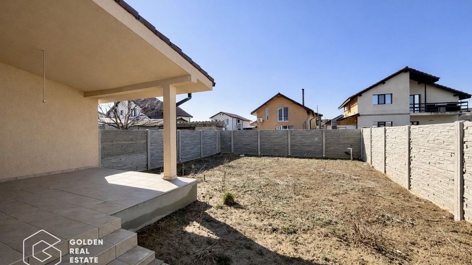 Duplex modern în Giroc, 105 mp utili, teren 250 mp, zonă liniștită de case - Poză 1